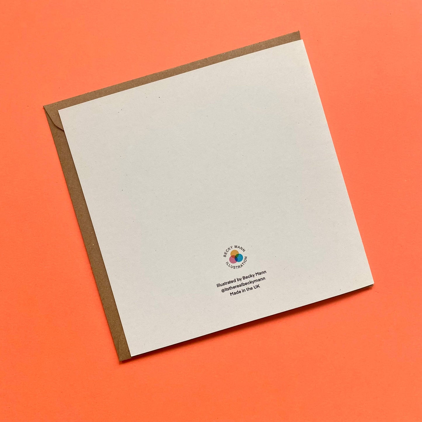 Square ‘Party Mouse’ Blank Greetings Card