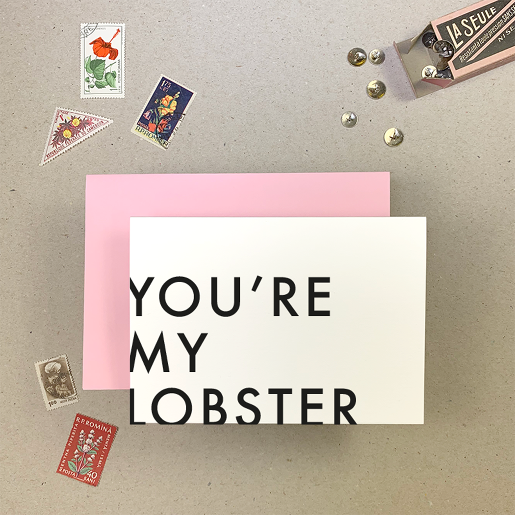 You’re My Lobster Card
