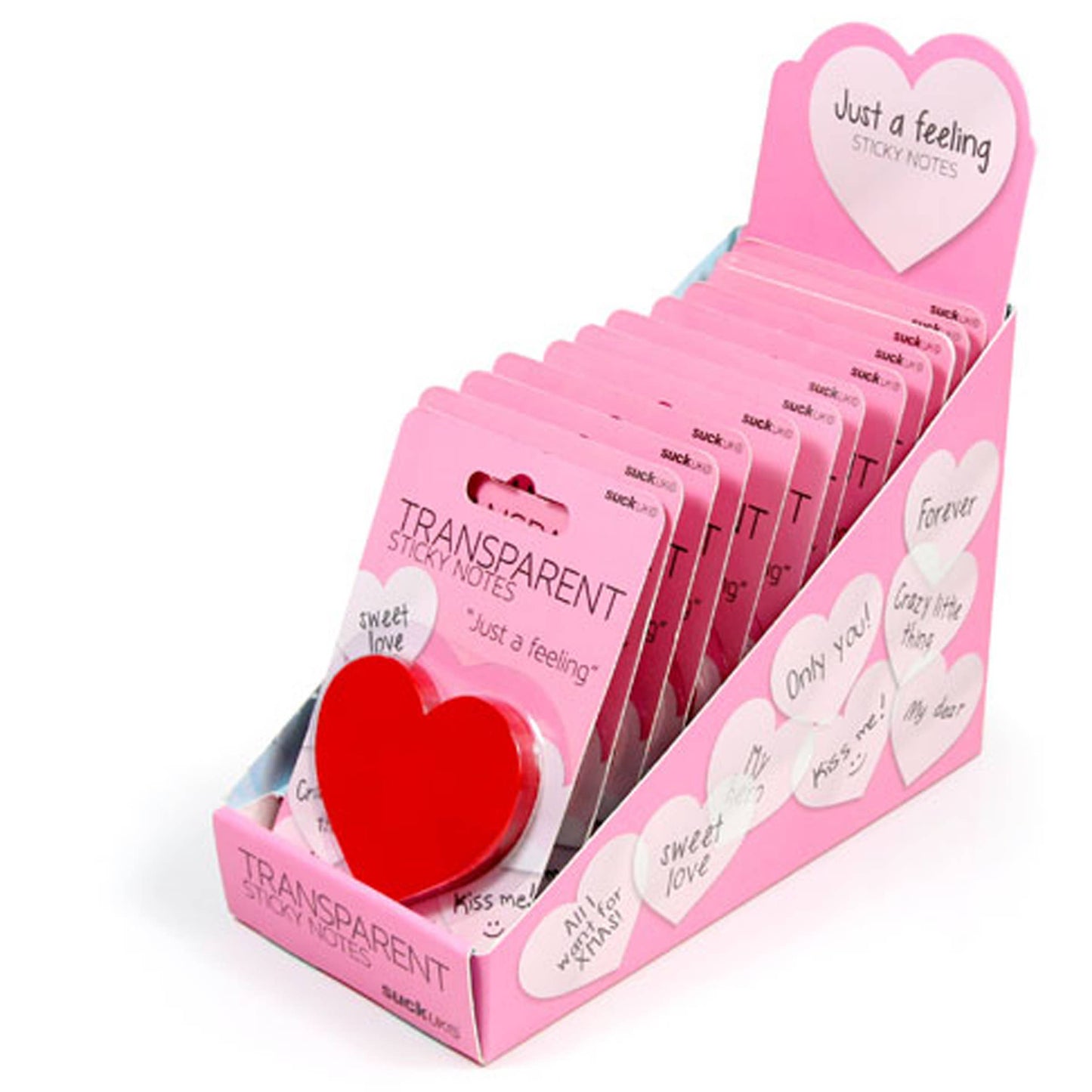 Transparent Sticky Note - Heart