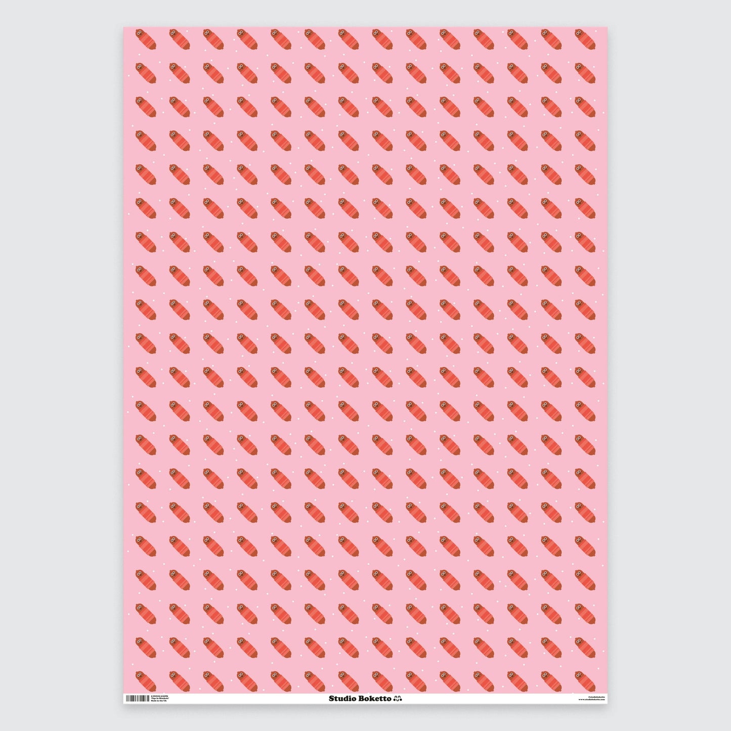 Pigs In Blankets Christmas Gift Wrap