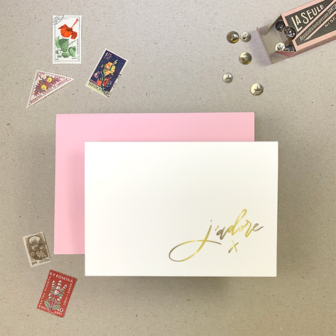 J’adore Card