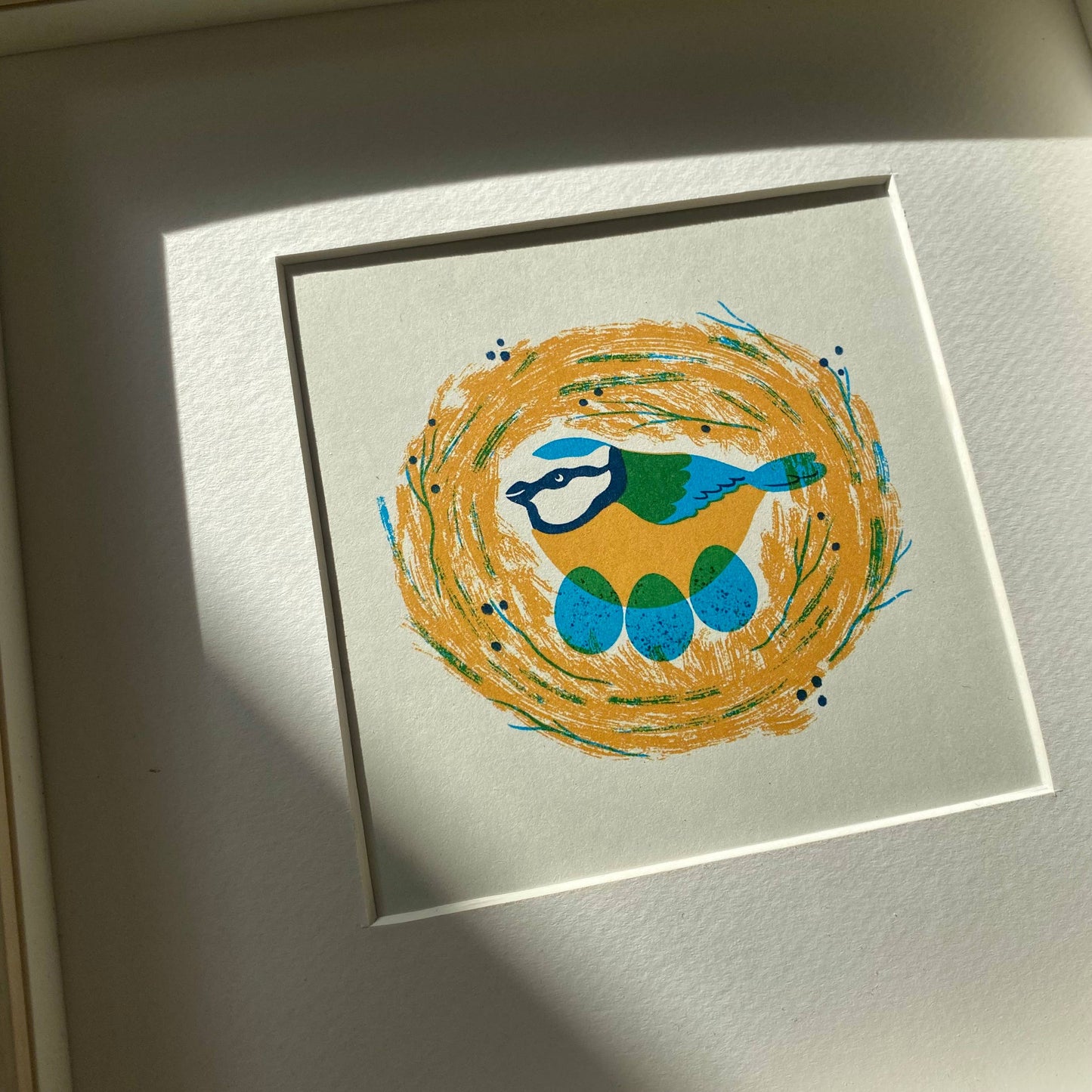 Square ‘Nest’ Blank Greetings Card
