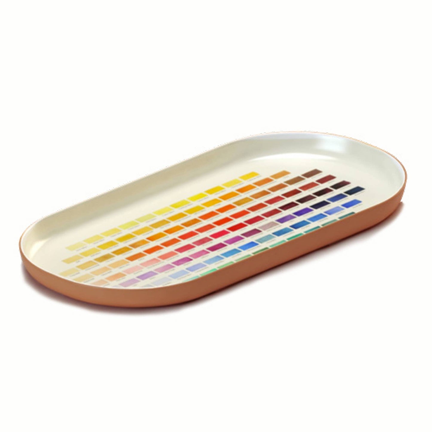 Oval Enamel Tray - Nomenclature of Colors