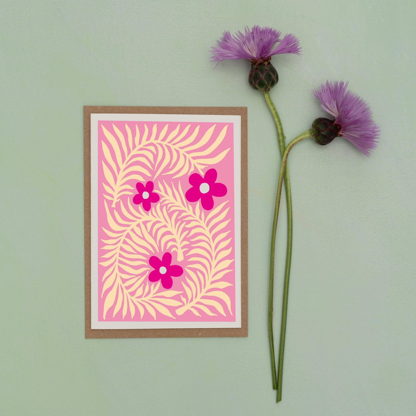 All Occasions Greetings Cards - Blumen pop