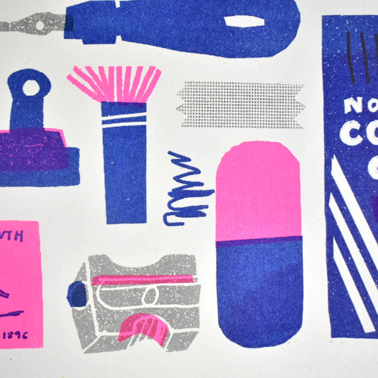 A3 Stationery Collection Riso Print