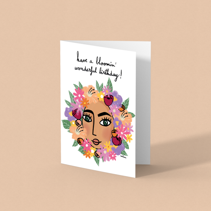 Blooming Birthday card