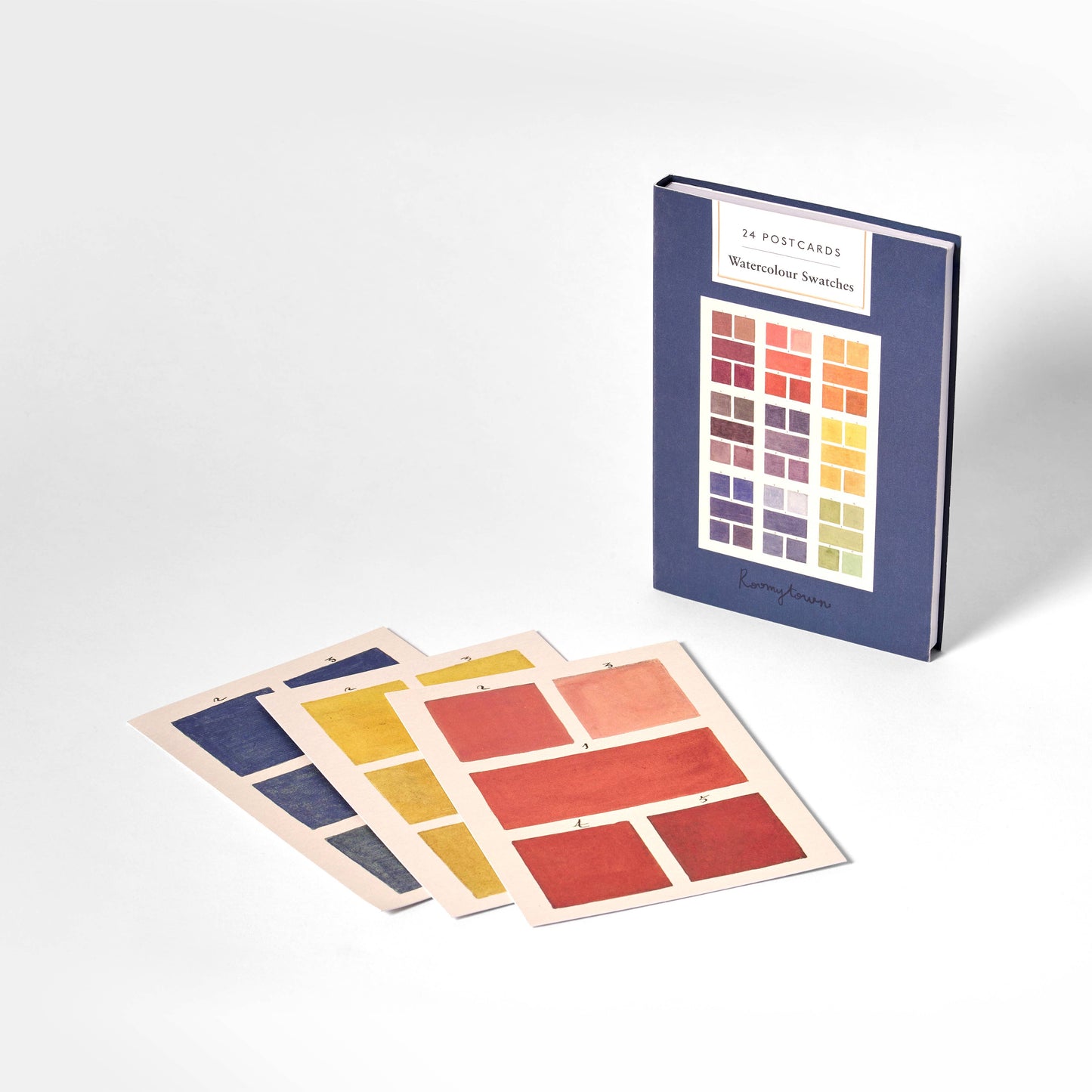 Postcard Book - Watercolour Swatches