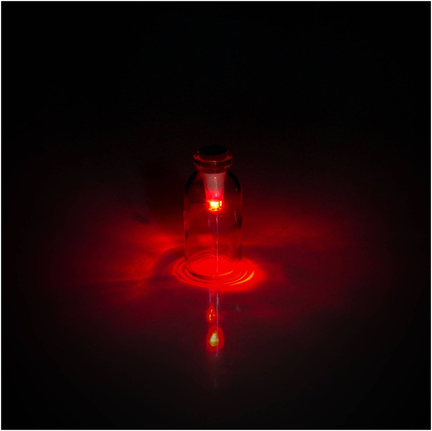 Multicolored Bottle Light USB - Rechargeable