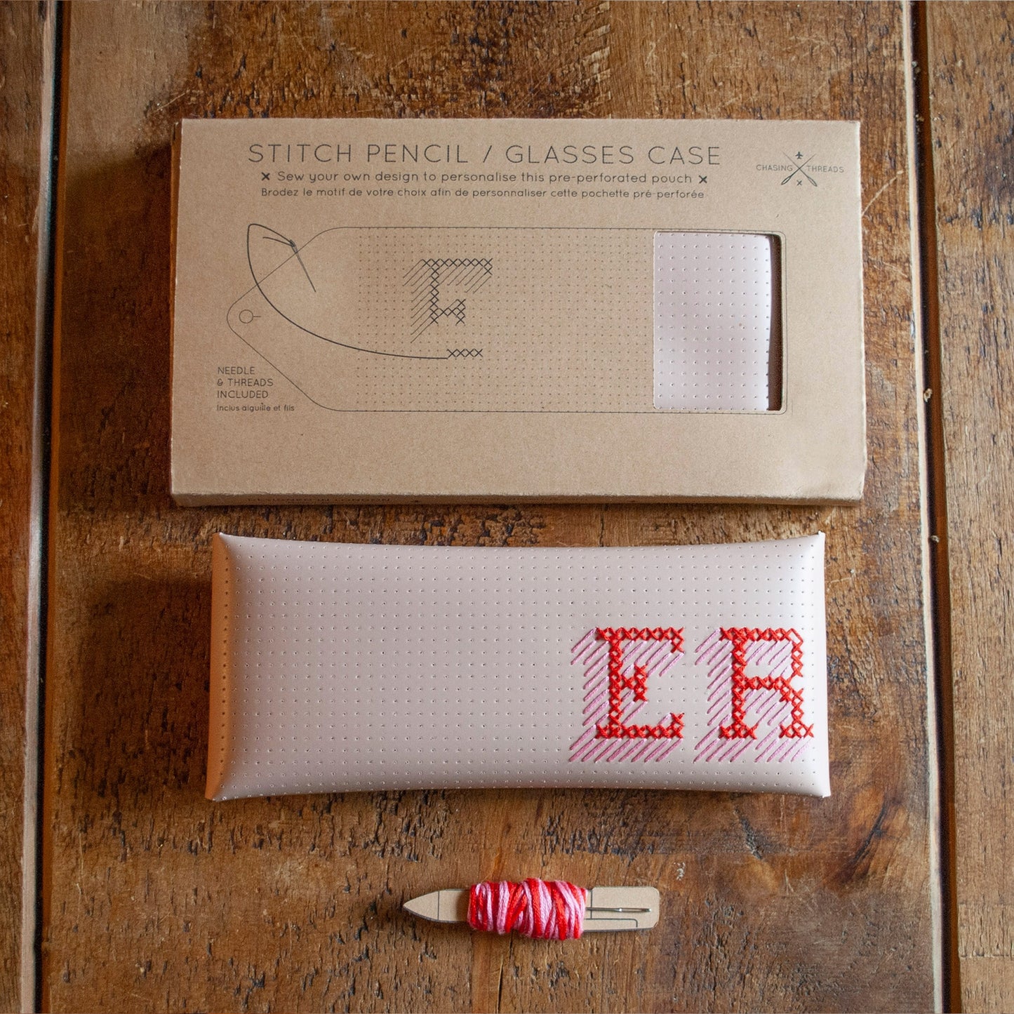Stitch Pencil / Glasses Case PINK
