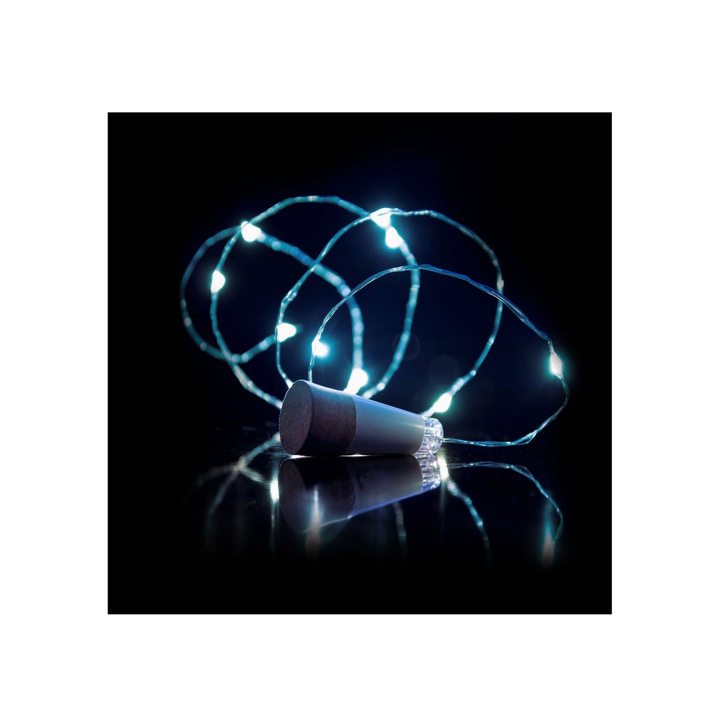 Multicoloured Bottle String Light USB - Rechargeable