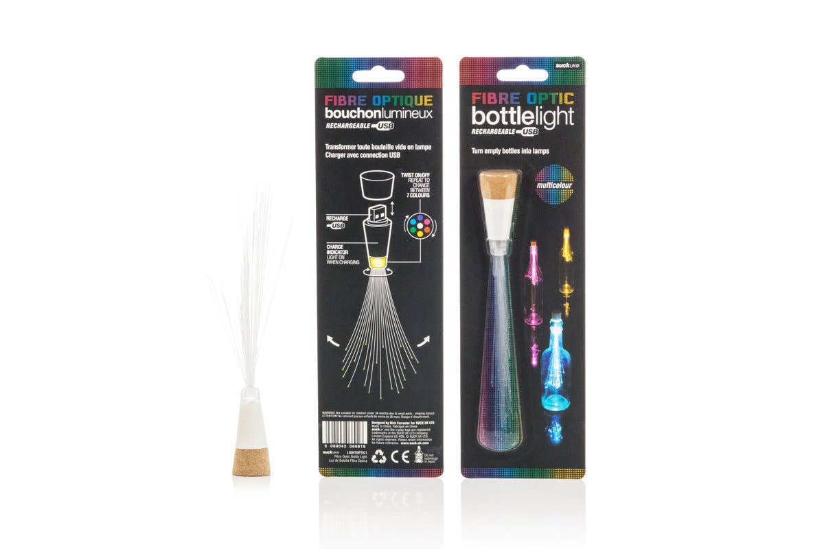 Bottle Light Fiber Optic USB