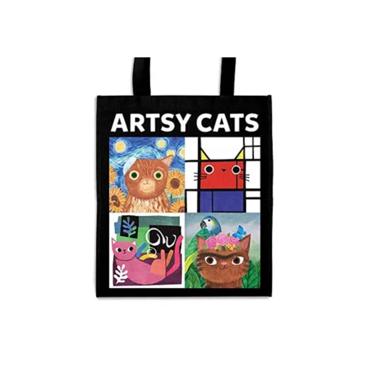 Artsy Cats Reusable Shopping Bag