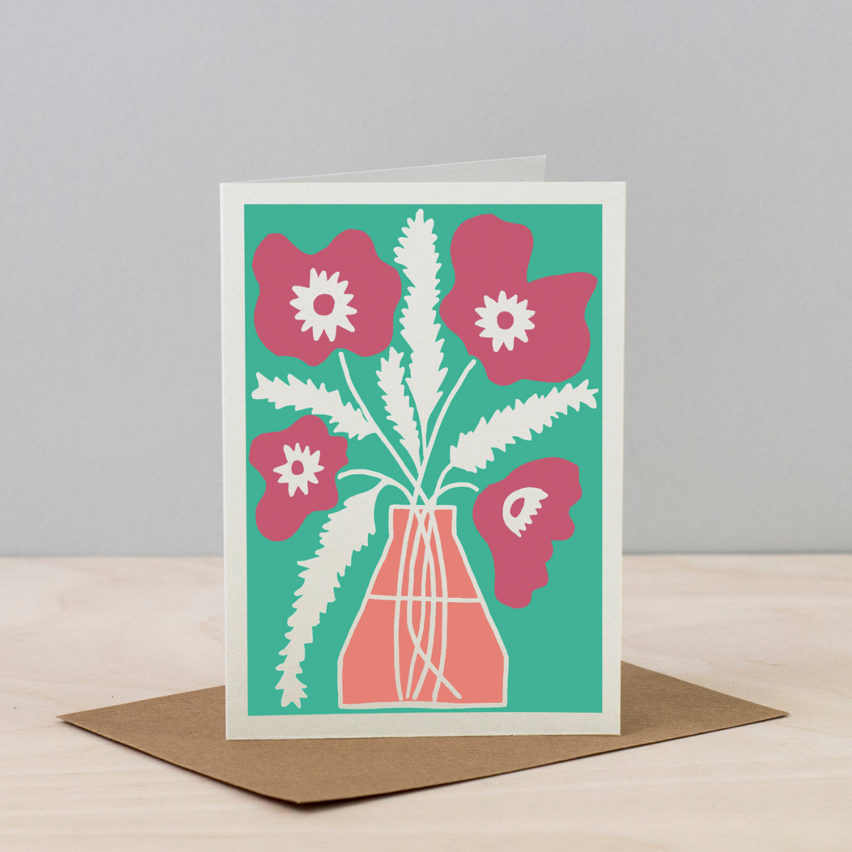 All Occasions Greetings Cards - Blumen Vases