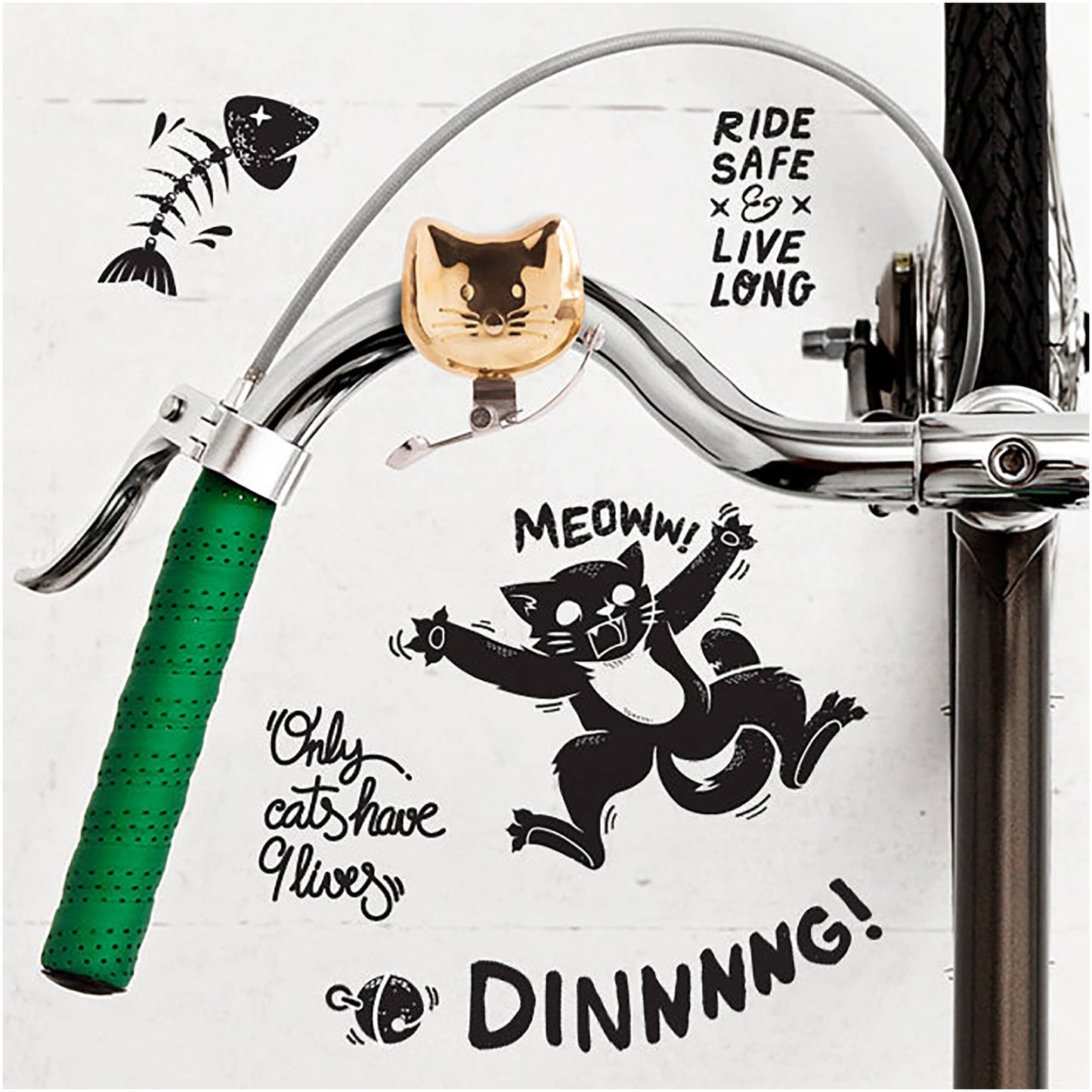 Cat Bike Bell