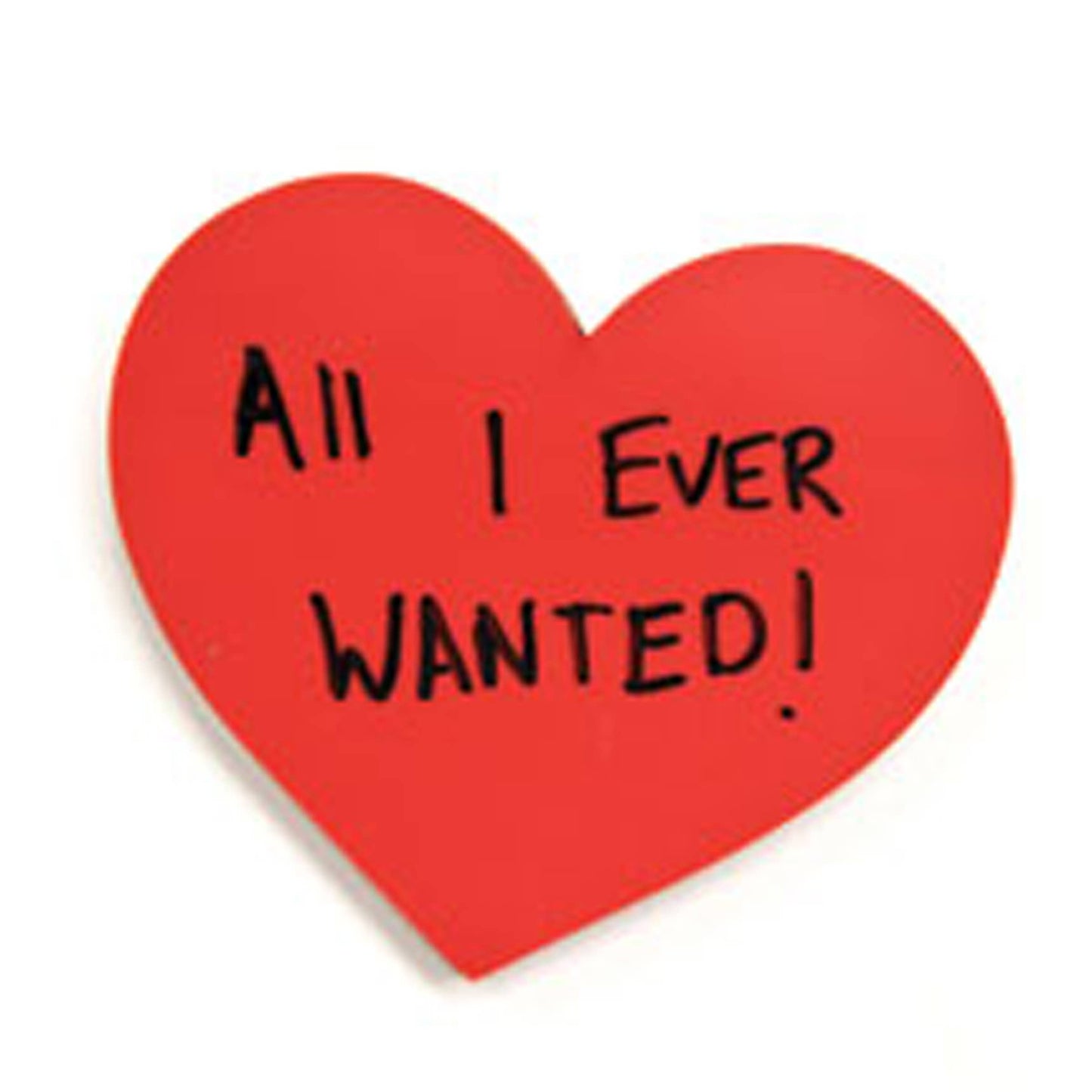 Transparent Sticky Note - Heart
