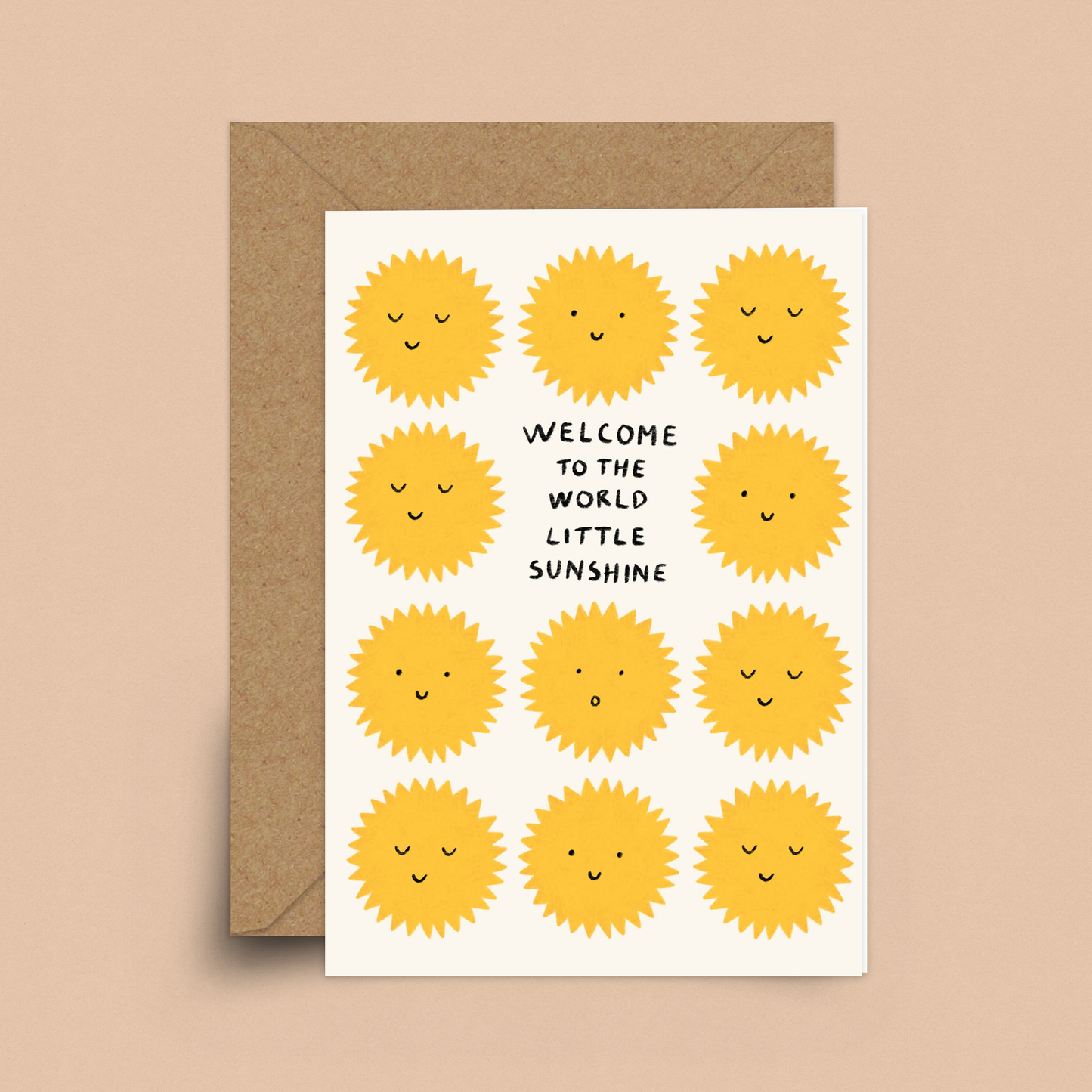 New Baby Sun Card