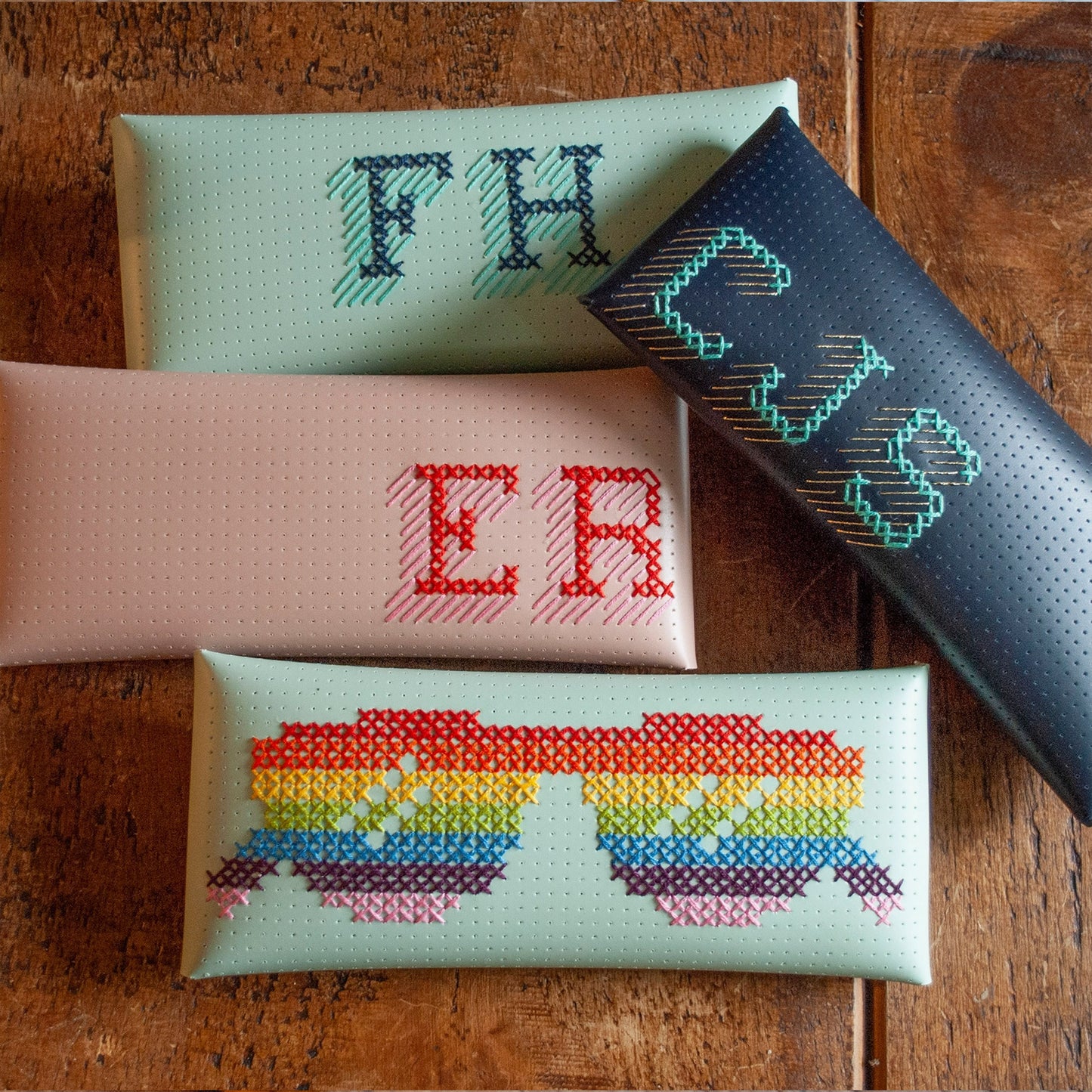 Stitch Pencil / Glasses Case NAVY