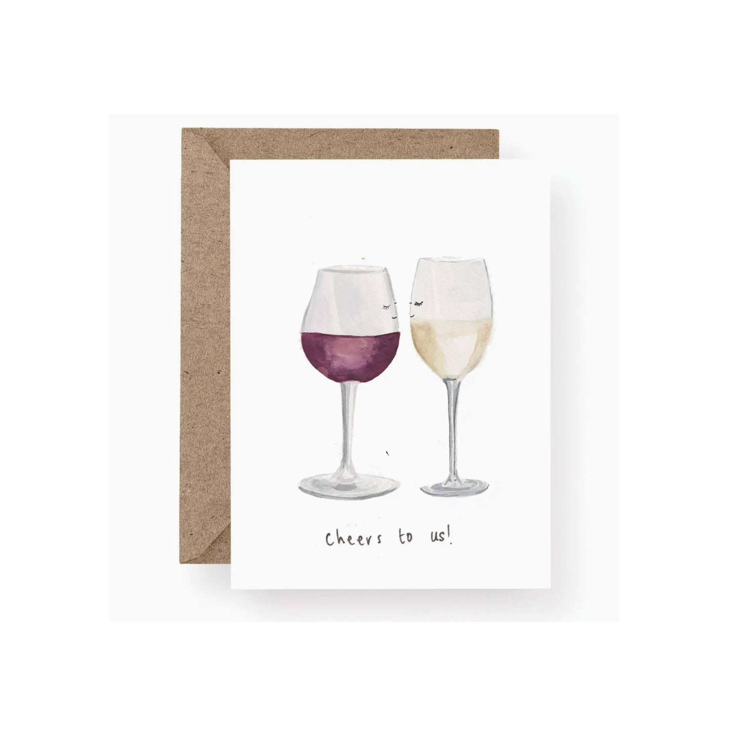 Cheers To Us Card