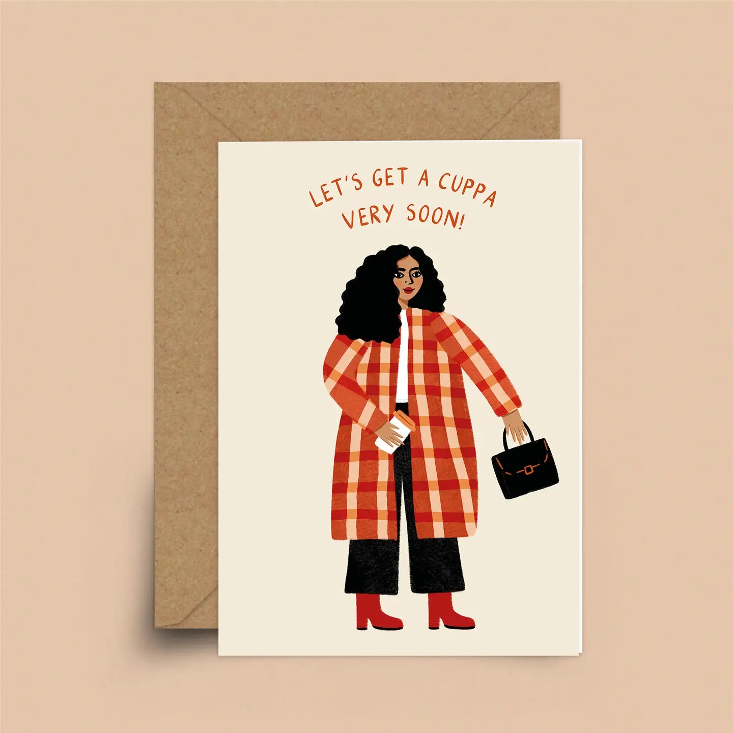 Let's Get A Cuppa Very Soon Card