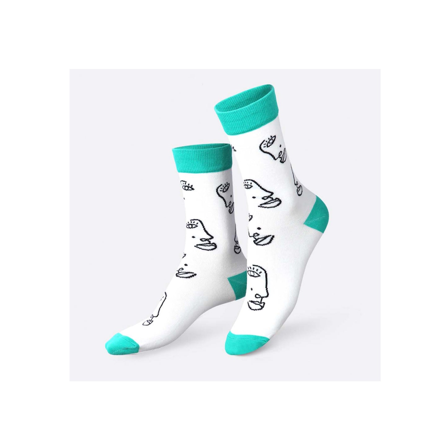 Doodle Face Socks