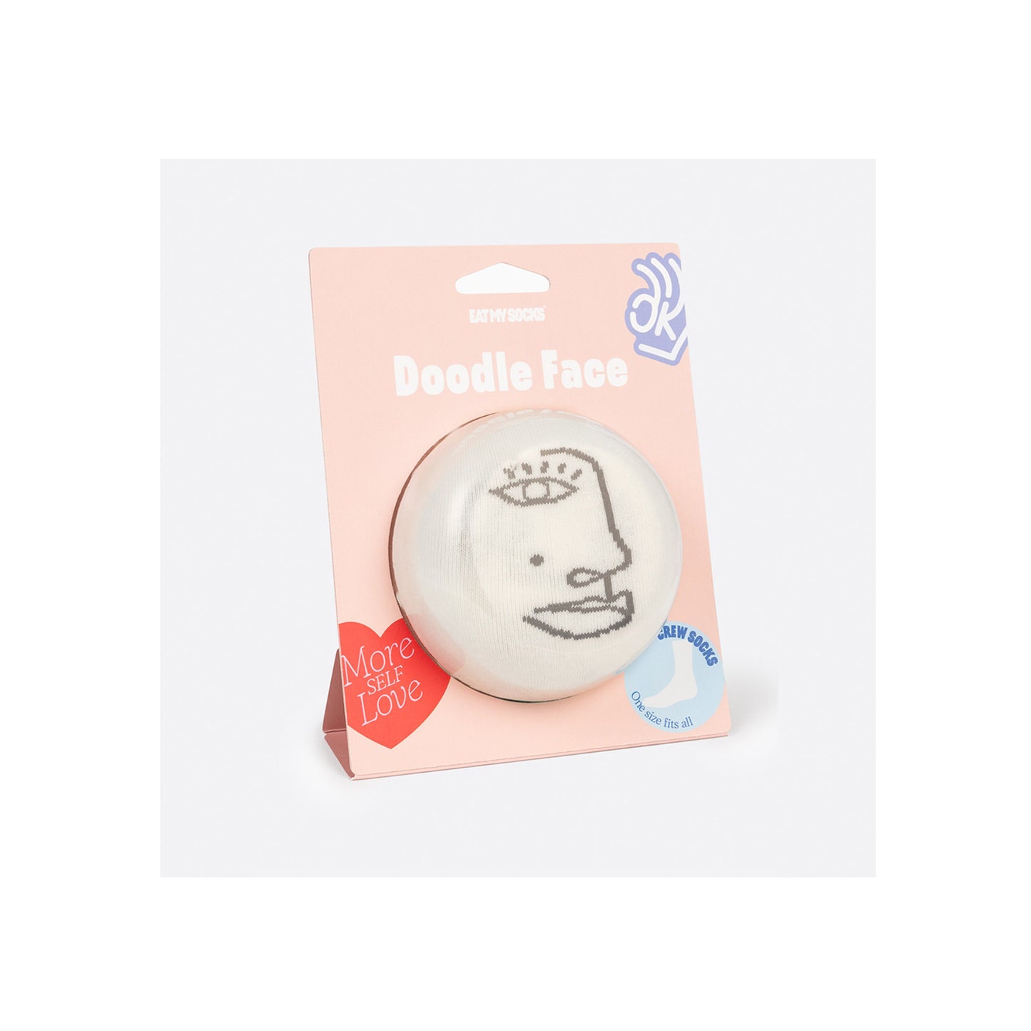 Doodle Face Socks