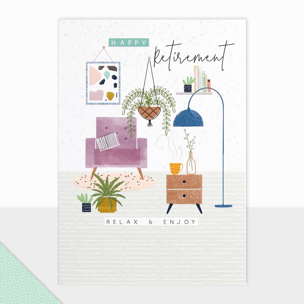 Relax Retirement Card - Halcyon Happy Retirement Relax