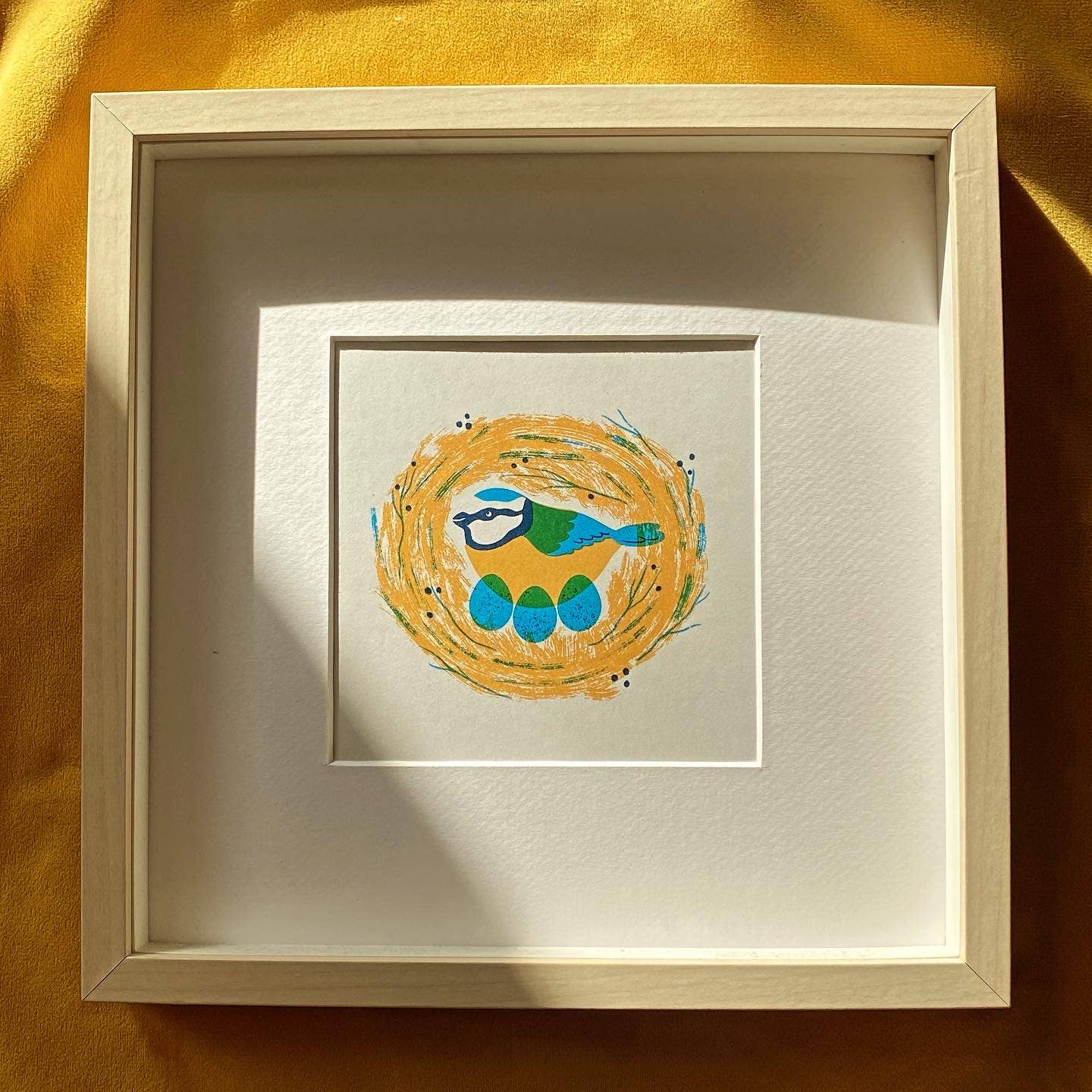 Square ‘Nest’ Blank Greetings Card
