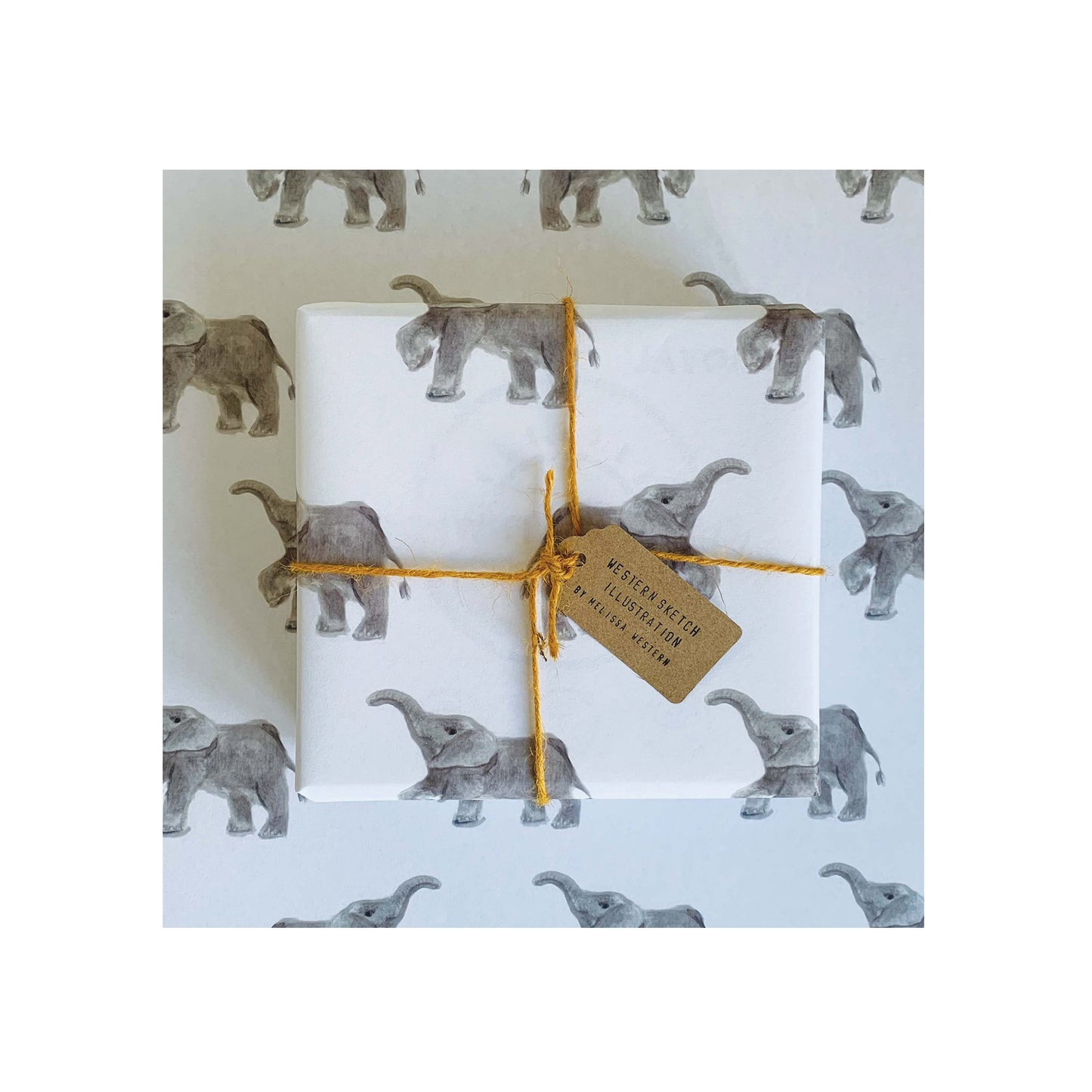 Elephant Gift Wrap