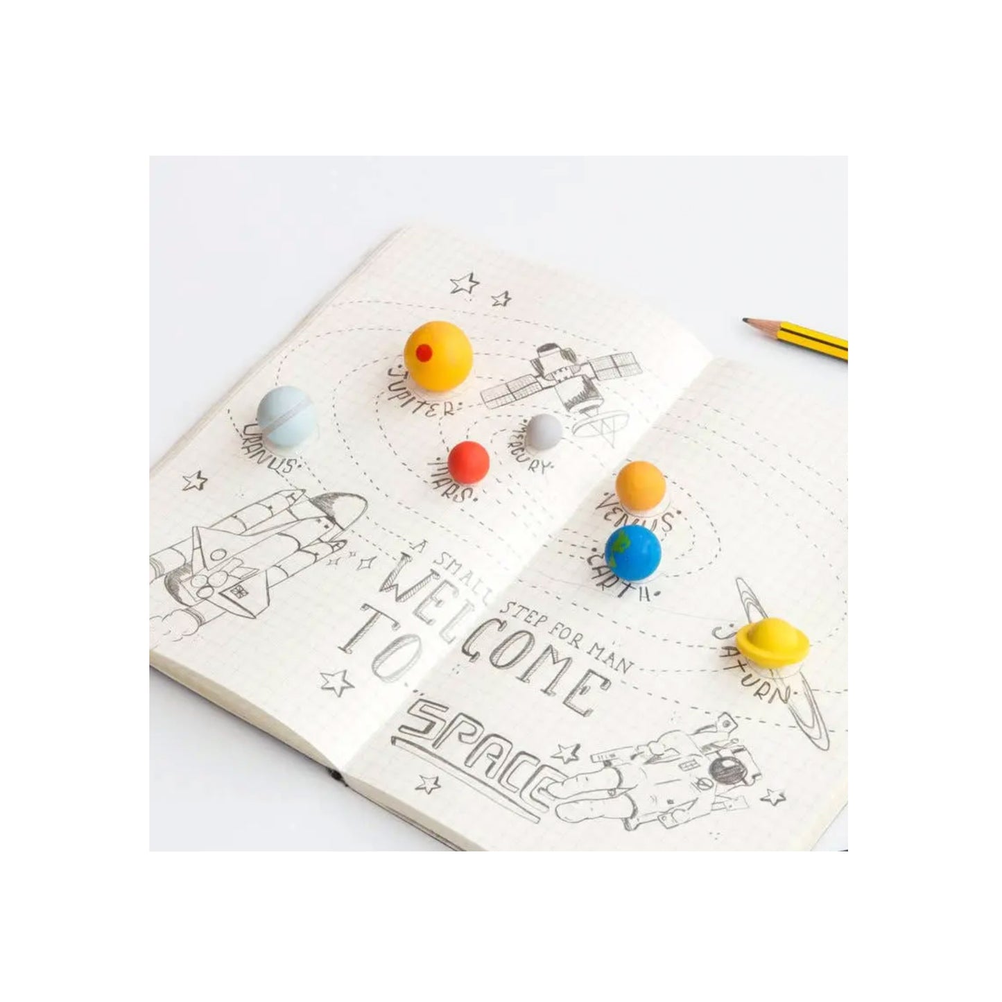 Solar System Erasers