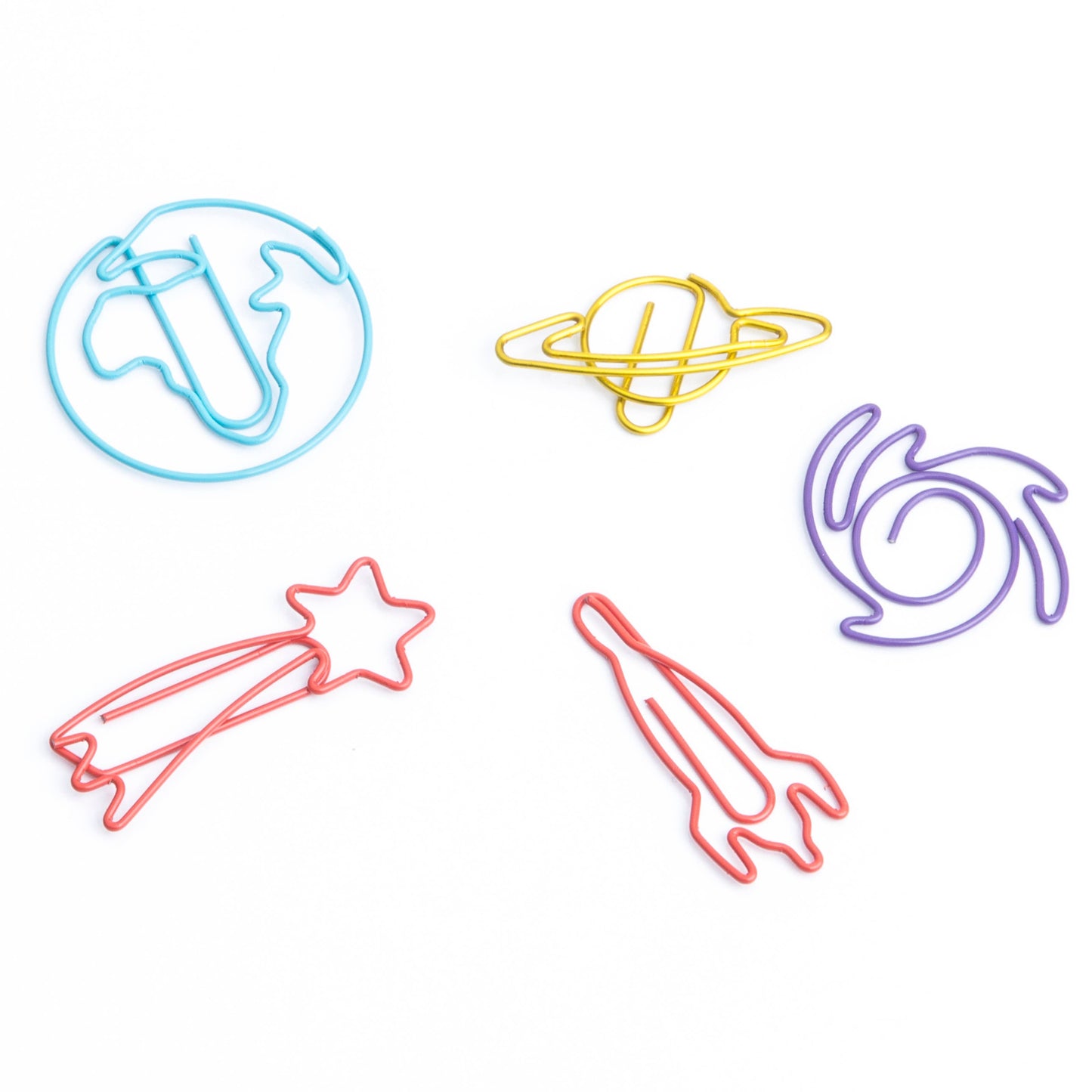 Paper Clips Cats, Dog, Space & Cactus