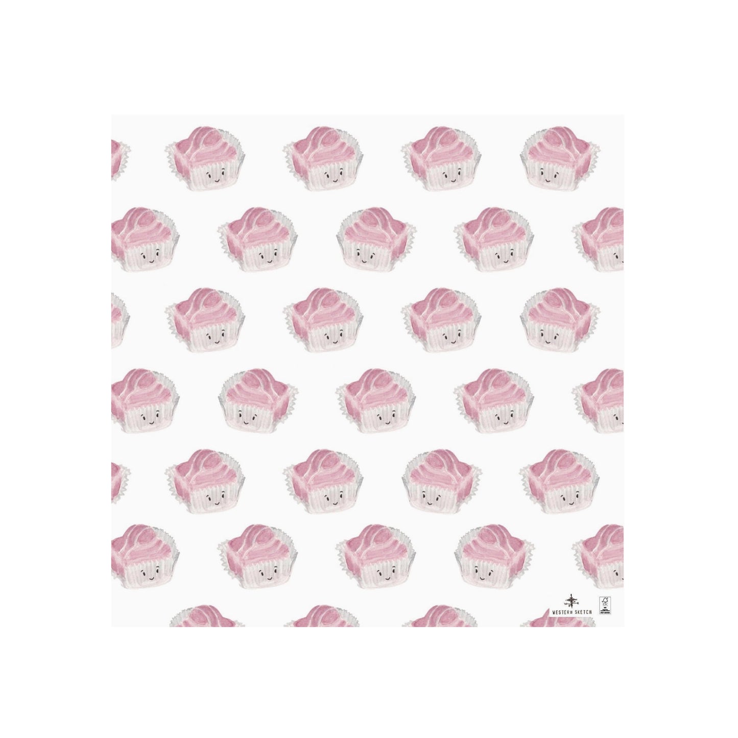 French Fancy Cake Gift Wrap