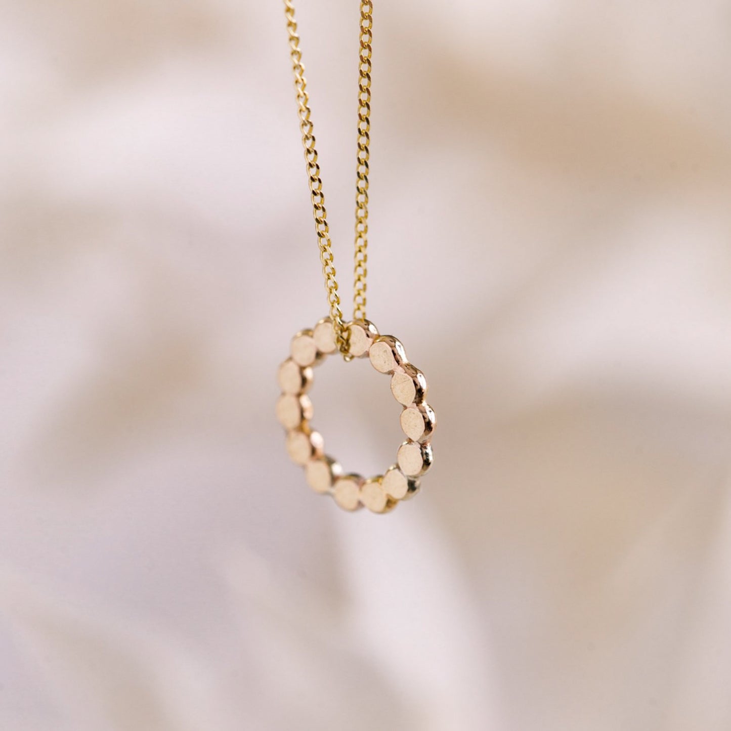 The Recycled Pressed Flower Chain Pendant