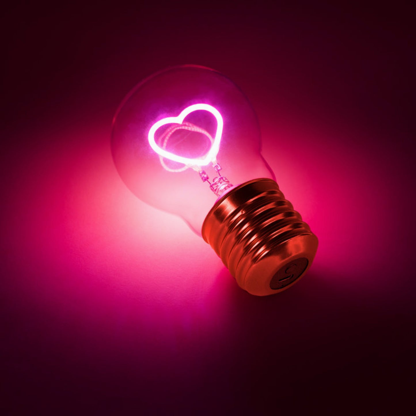 Cordless Heart Lightbulb