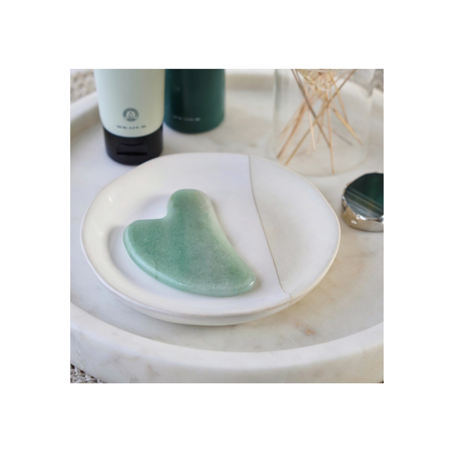 Jade Crystal Gua Sha