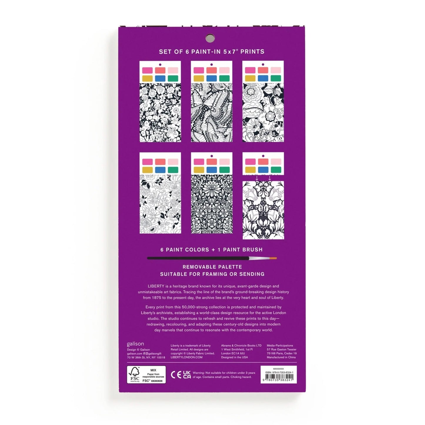 Liberty Paint in Print set