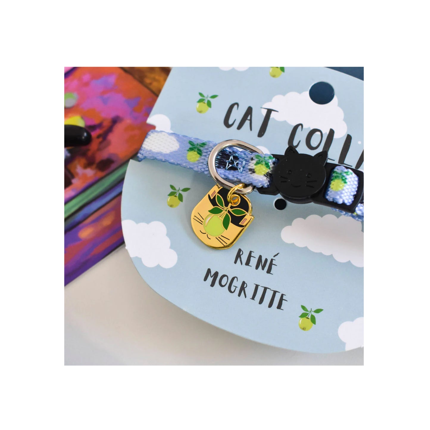 René Mogritte Artist Cat Collar