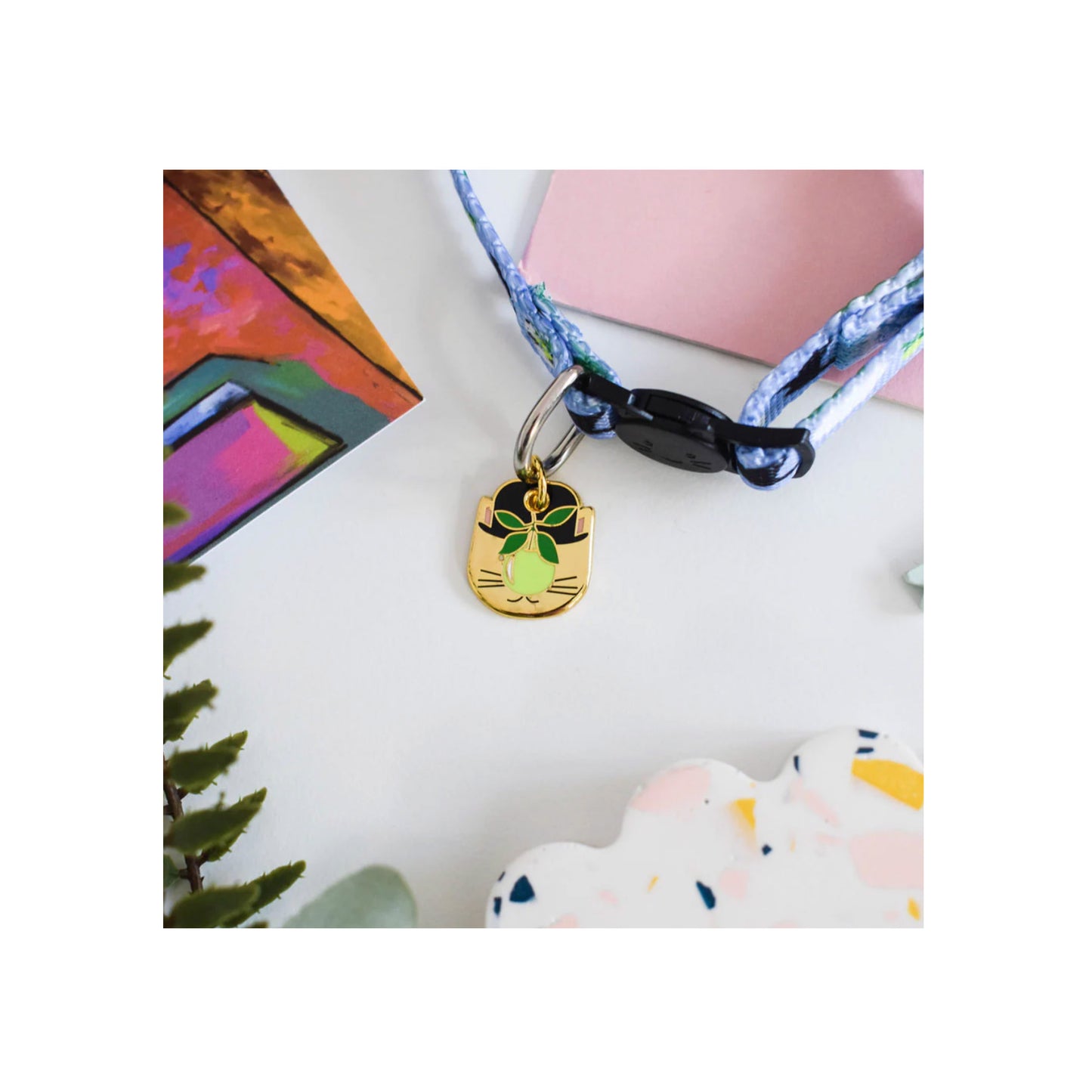 René Mogritte Artist Cat Collar