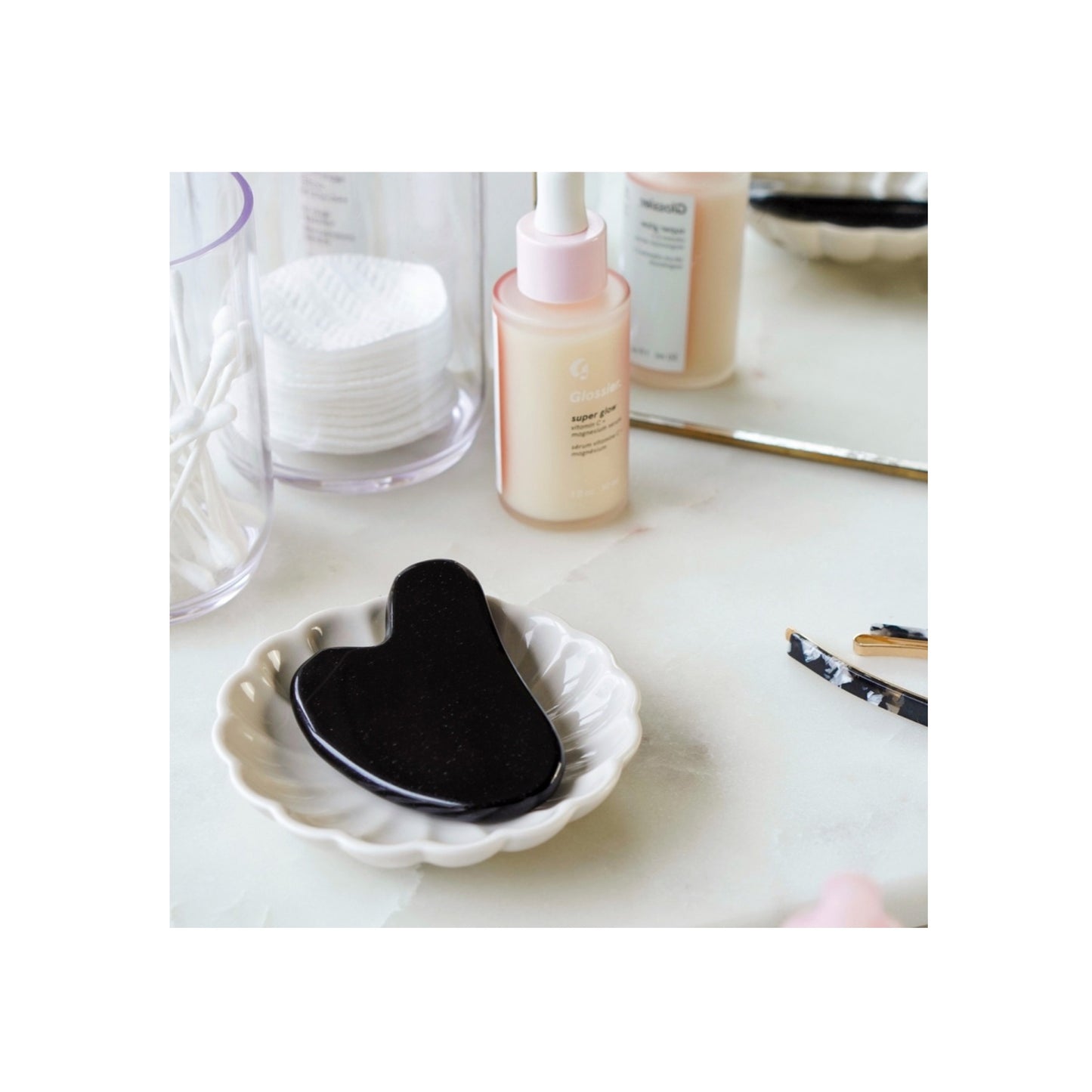 Black Obsidian Crystal Gua Sha