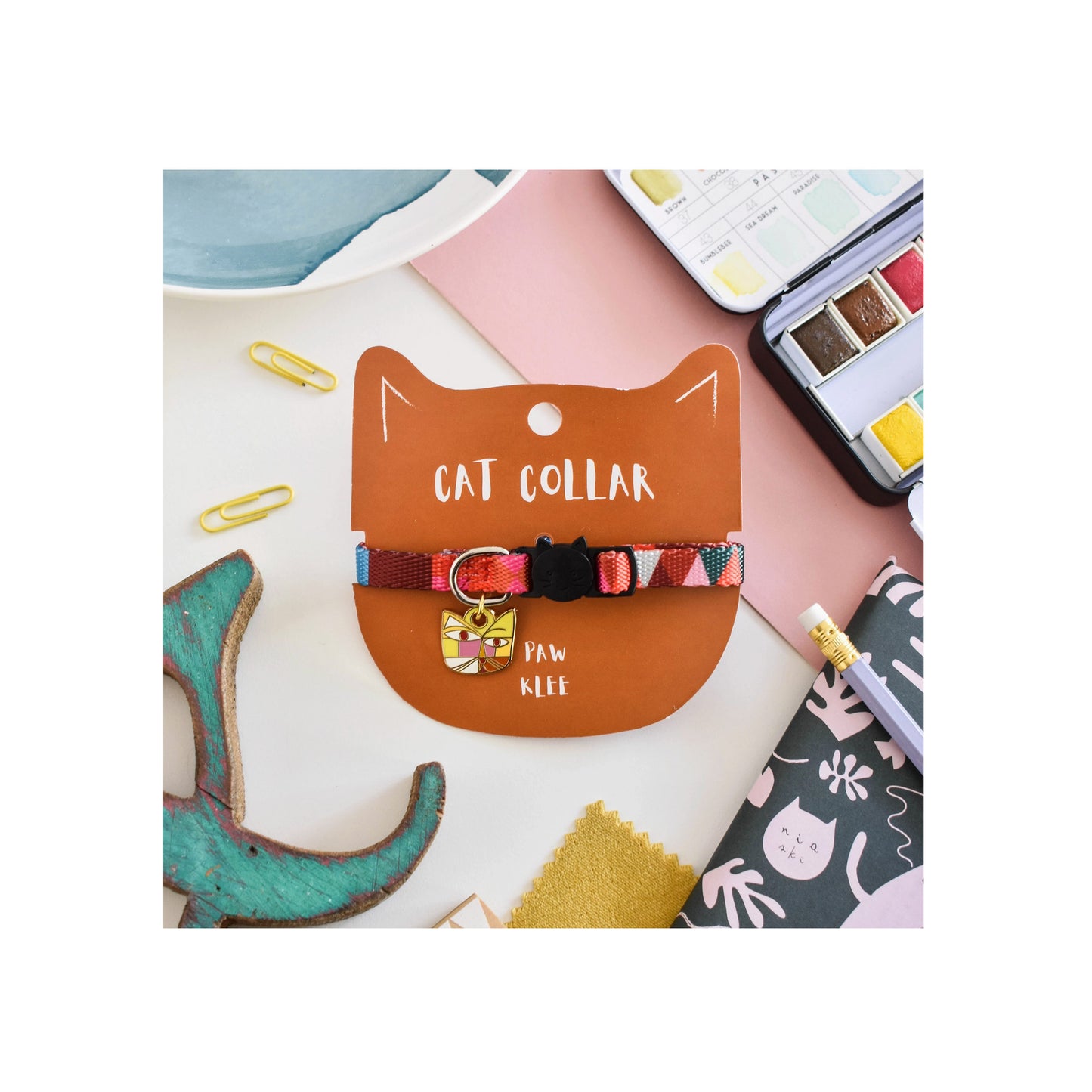 Paw Klee Artist Cat Collar
