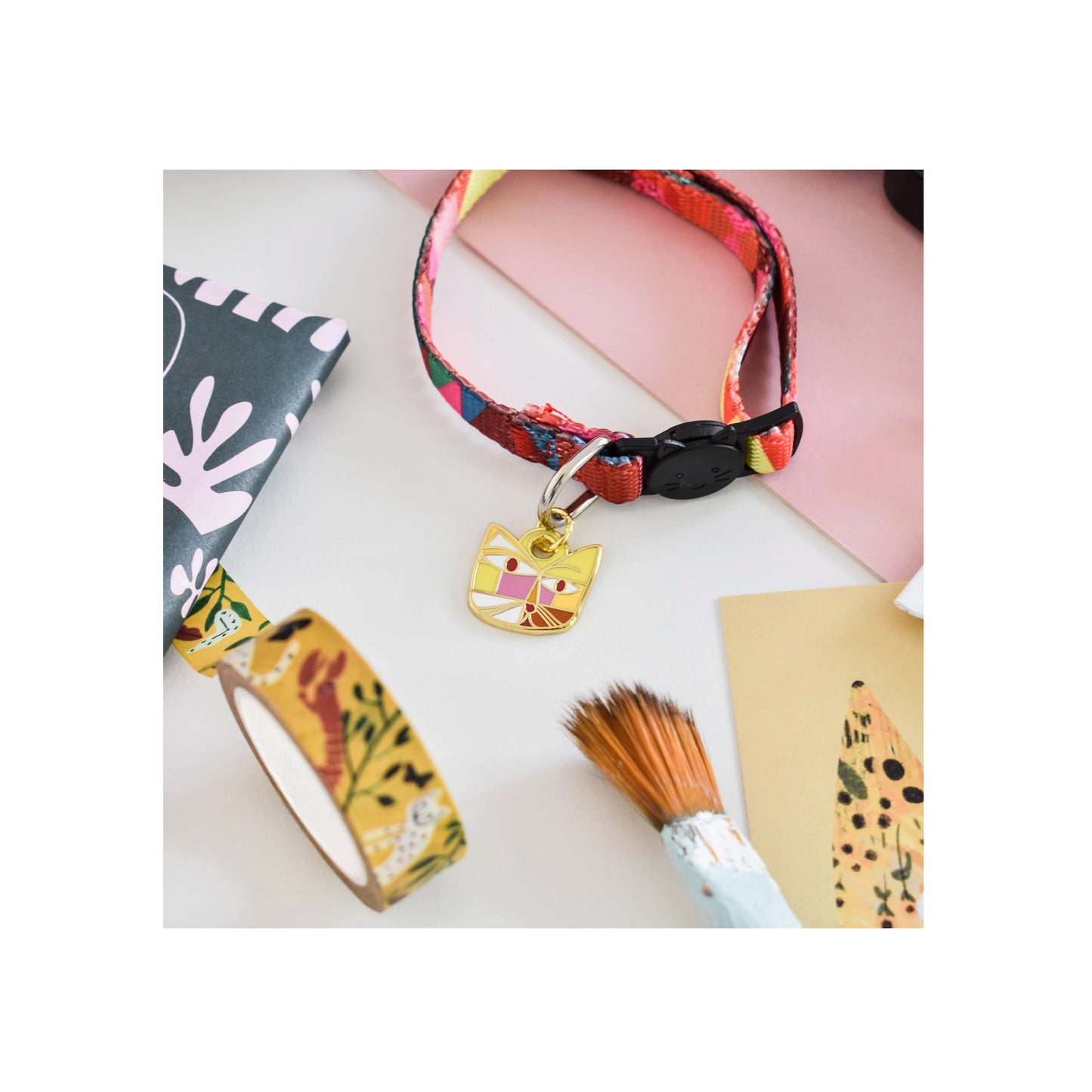 Paw Klee Artist Cat Collar