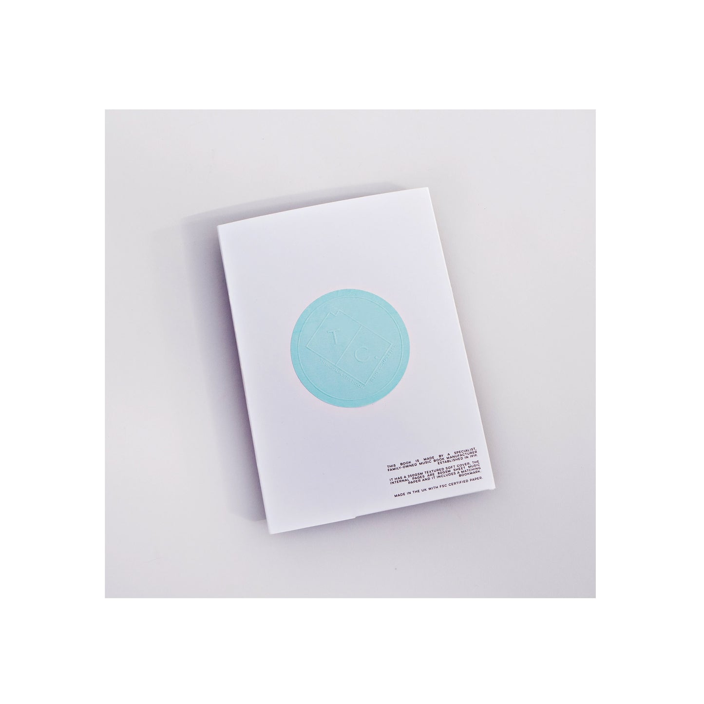 Burnt Peach Shadow Brush Lay Flat Dotted Notebook
