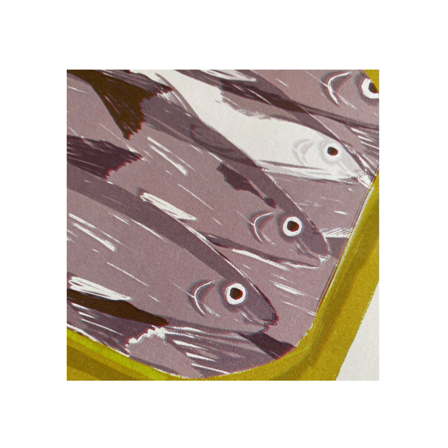 A3 Sardines Natural Print