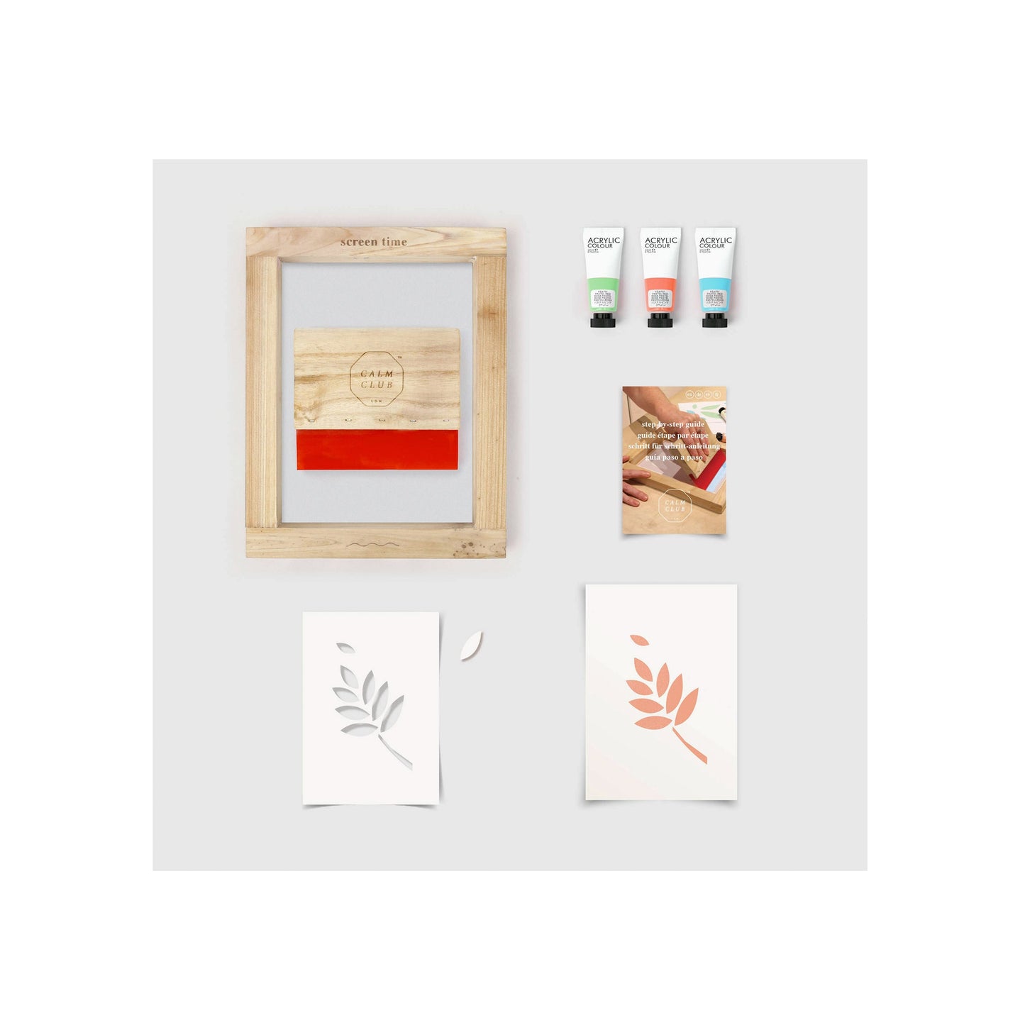 Screen Time Printing Kit