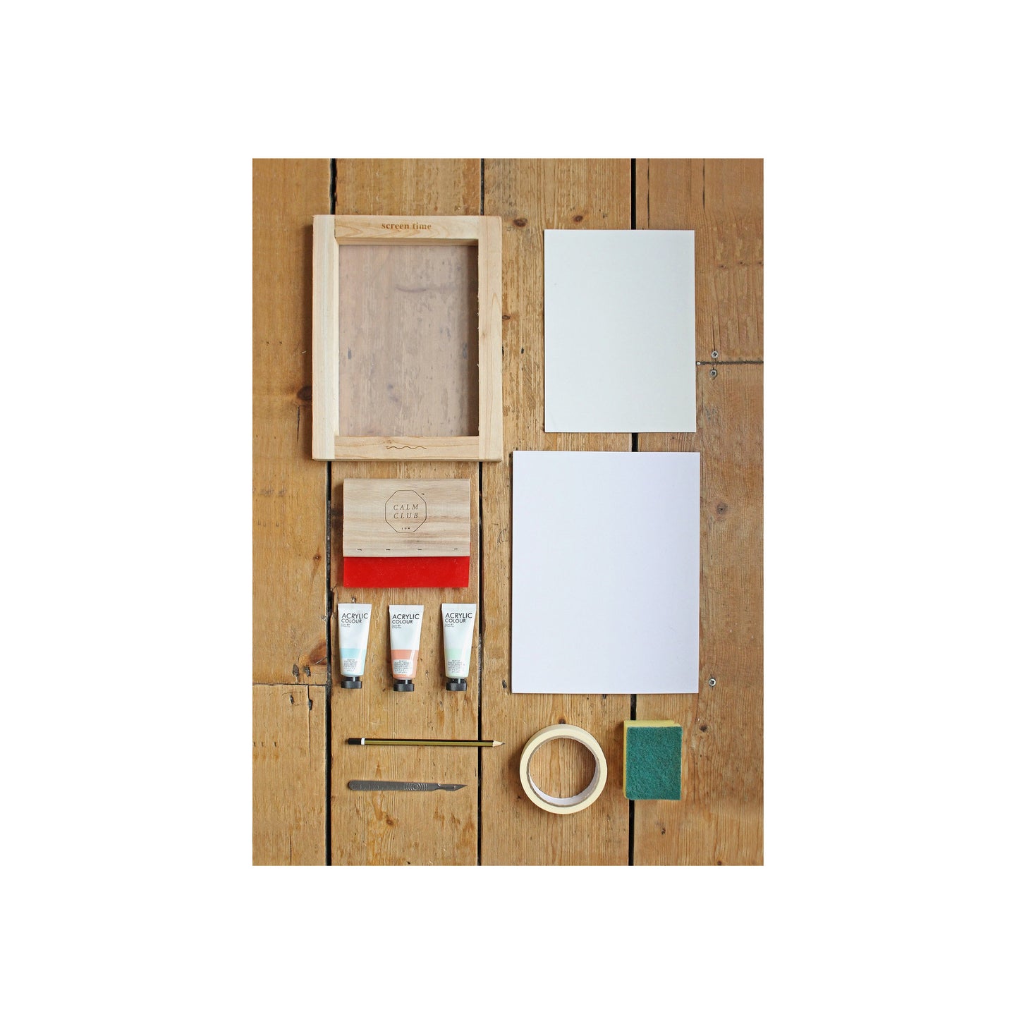 Screen Time Printing Kit