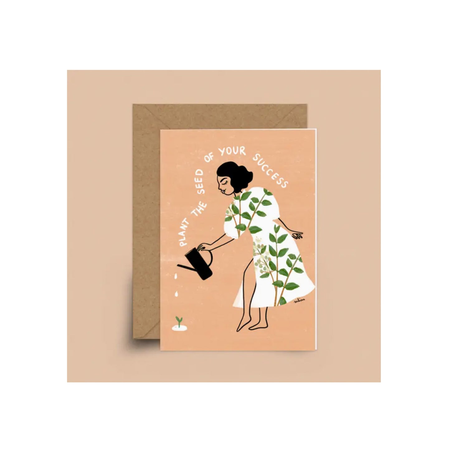 Plant The Seed of Your Success Card