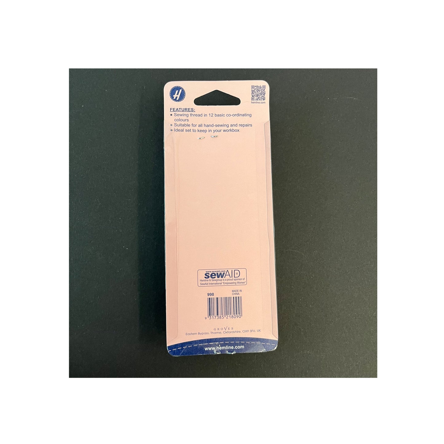 Sewing Thread Pack of 12 x 30m Spools