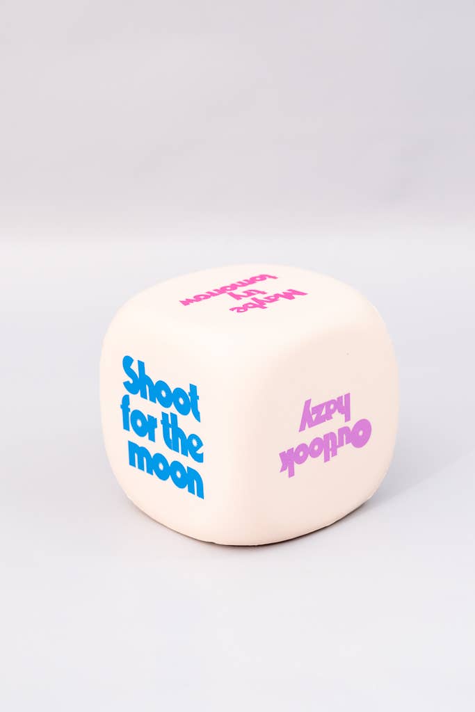 Oversized De-Stress Ball, Decision Dice