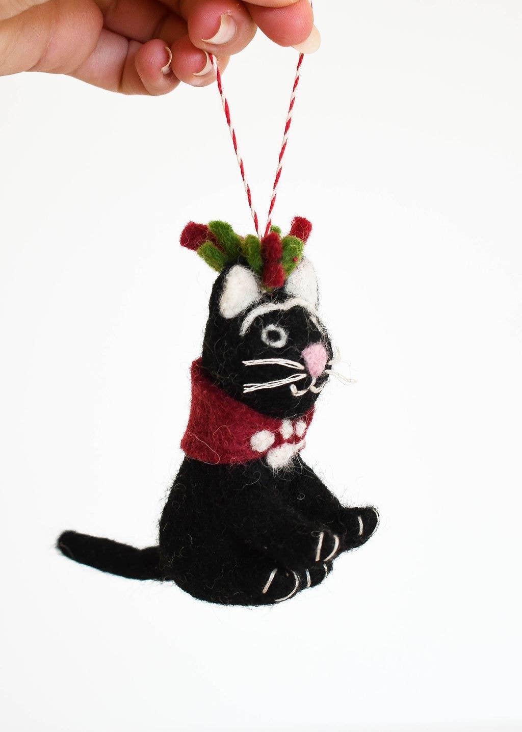 Frida Catli Art Cat Felt Decoration