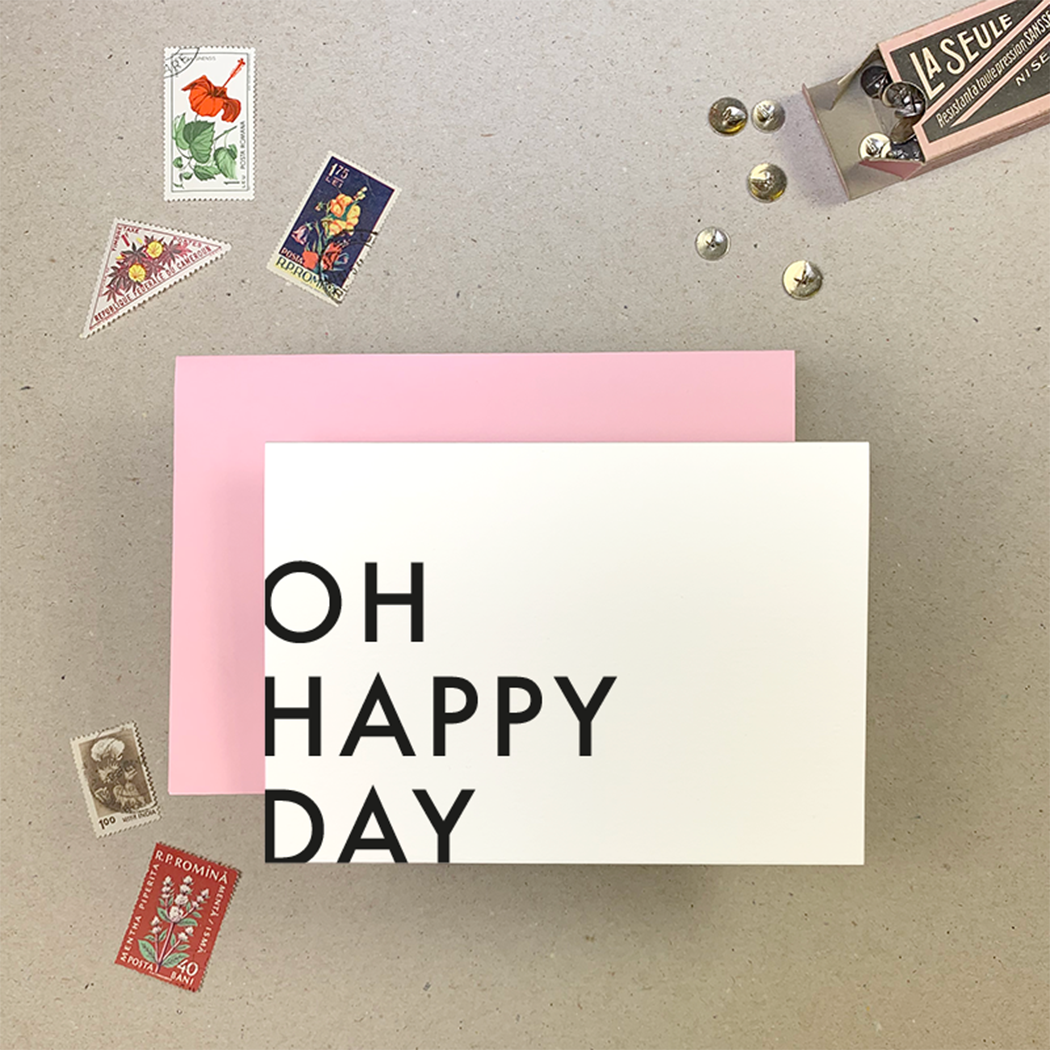 Oh Happy Day Card