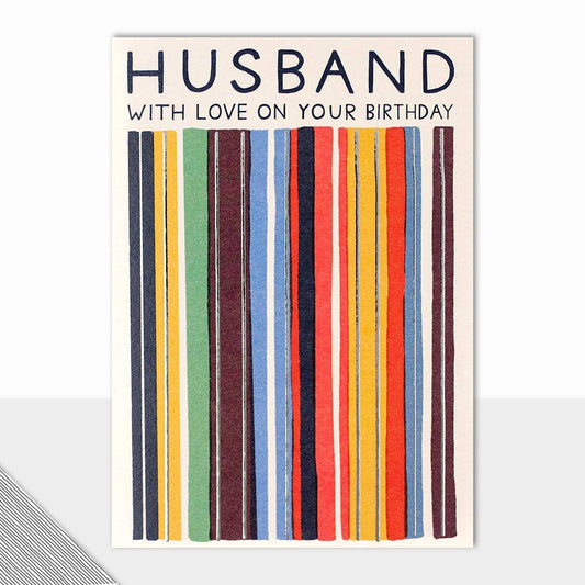 Happy Birthday Husband - Greeting Card - Husband